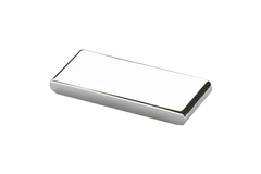 Greep Fermo, boorafstand 32 / 64 mm, L 74 mm, B 7 mm, H 27 mm, glans verchroomd
