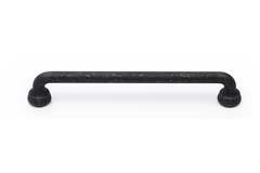 Greep telford ba 128mm zwart mat ijzerkleur