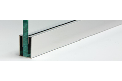 Profiel"u"rvs glans h=25mm s=12mm b=21,5mm-l3000mm