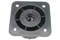 Bevestigingsplaat m10 (77) nylon zwart