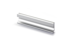 greep om in te laten Spira, L 2000 mm, B 43 mm, H 17.5 mm, Aluminium geëloxeerd