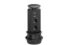 Evoline powerport zwart d-nl-l