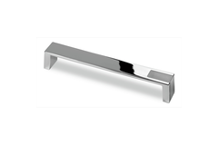 Greep Intra, boorafstand 192, L 204 mm, B 25 mm, H 26 mm, Glans verchroomd / mat verchroomd