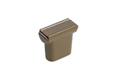 Knop riva-rama l26 b11 h23 brons