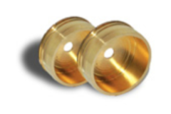 Barhouders rond koper poli 22mm