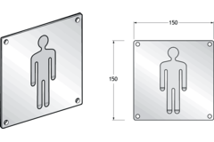 Pba 500-rvs sat. pictogram man