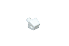 Kastverbinder ks wit kunststof 8mm/9mm