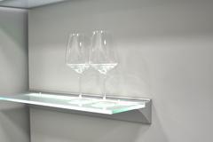 Mono teo led glastablet 600mm 3W 230V 4000K