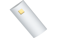 D'lau Led rond onderbouw 3W 3200K wit