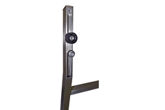 Bibliotheekladder Scala plus telescopisch RVS