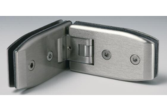 Scharnier serie 600 regelbaar 90° voor glas 8/12mm chroom