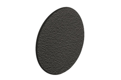 Afdekkap 14mm zelfklevend zwart (52 st)