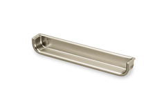 greep om in te laten Genzone, L 134 mm, B 16 mm, H 16 mm, roestvrij staal finish geborsteld