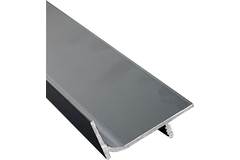 Greeplijst L-vorm 5000mm zwart mat verticaal