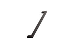 Greep flat ba256 l270 zamak mat zwart