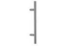 Deurgreep d.20mm t-vorm inox 300mm(m10)