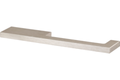 Greep drimo 160mm aluminium / RVS-look asymmetrisc h