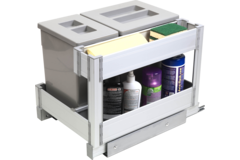 Uittreksysteem new line 480x349x356mm k40met afval met afvalemmers