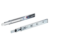 Kogelgeleider KA 4532 Push to open, zijwandmontage, afmetingen (H x B) 46 x 12,7 mm, 650