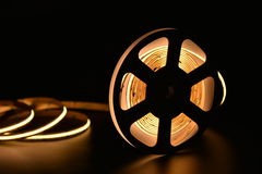 Ledstrip COB 2,5m 25W 3000K IP20 12V z/punten