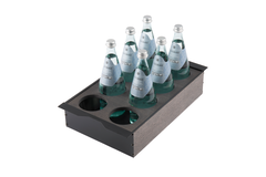 Filo flessenhouder box zwart