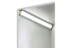 Led profiel corner10 c/u1 2000 geanodiseerd