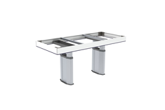 CENTERLIFT 960HC incl. voorkant - 198,0 x 78,0cm, Voor topbord 200,0x80,0cm, Wit, RAL 9003
