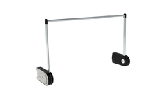 Klederlift butler elektrisch 100-160cm 30kg zwart/chroom