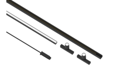 Set bevestigingsclups Lite Track (6 st)