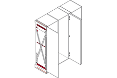 Hawa Concepta 35 1950-2300 links pre-mounted