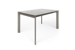 Tafel uitsch. poker 120x80 zwart-keramisch basalt