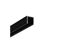 Led profiel Smart16 bc3/u4 3000 zwart geanodiseerd