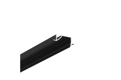 Led profiel diagonal10 C 4050 zwart geanodiseerd