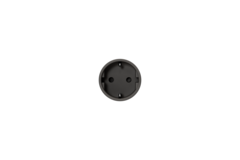 Rond 2.0 - unifit stopcontact nl-d zwart