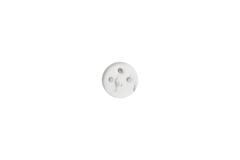 Rond 3.0 - Stone Backfit stopcontact type E - penaarding wit