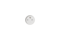 Rond 3.0 - Backfit stopcontact type E - penaarding wit