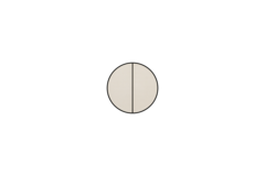 Rond 2.0 - backfit 4x pf 24v drukknop crème basic