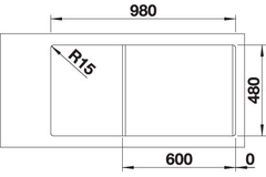 Blanco spoeltafel legra 6 s café man.