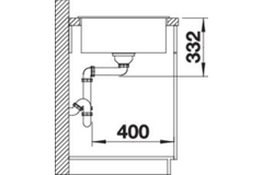 Blanco spoeltafel zia 5 s wit man.