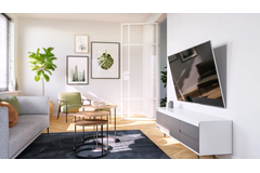 Tvm3615 wandsteun voor flatscreen 40-77" 35kg zwart kantelbaar 20°