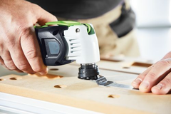 Festool oscillerende ac osc 18 e-basic set